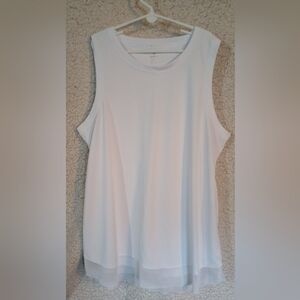 Apana Women's Tank Top Shear Bottom Fringe